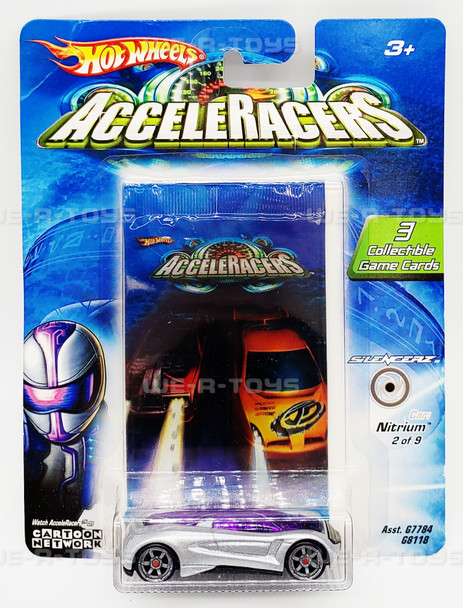 Hot Wheels AcceleRacers Nitrium Car Mattel 2004 #G8118 NEW