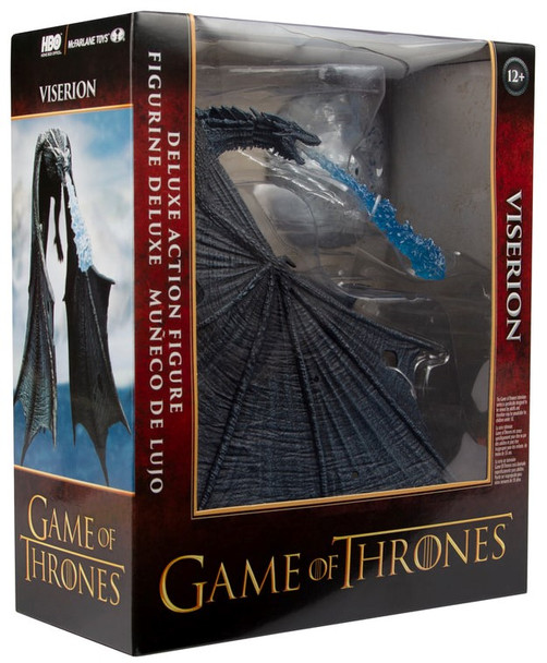 HBO Game of Thrones Viserion Ice Dragon Deluxe Action Figure McFarlane Toys 2018