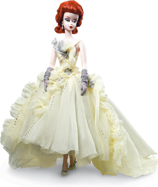 Barbie BFMC Gala Gown Genuine Silkstone Doll Gold Label 2011 Mattel W3496
