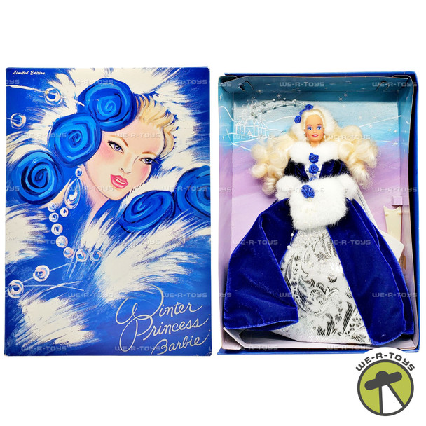Winter Princess Barbie Limited Edition Doll 1993 Mattel 10655