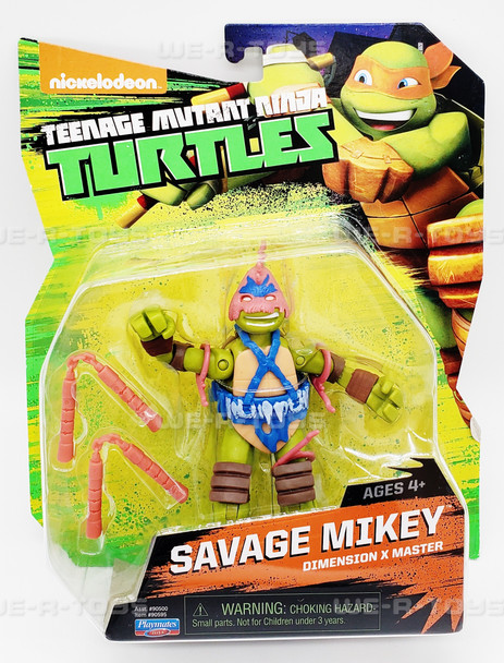 Teenage Mutant Ninja Turtles Savage Mikey Dimension X Master Figure #90595 NEW