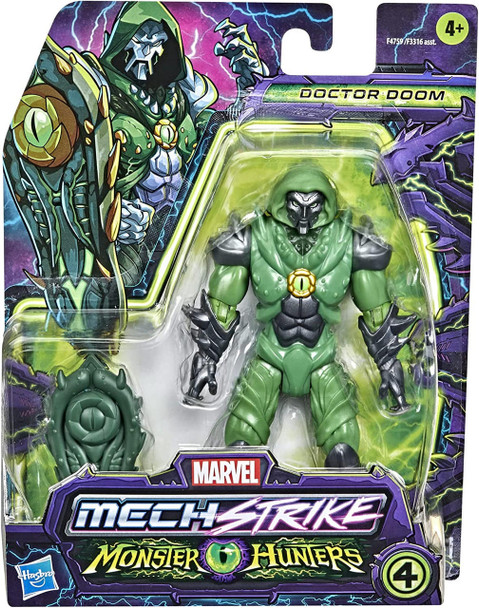 Marvel Mech Strike Monster Hunters Doctor Doom 6" Action Figure Hasbro F4759