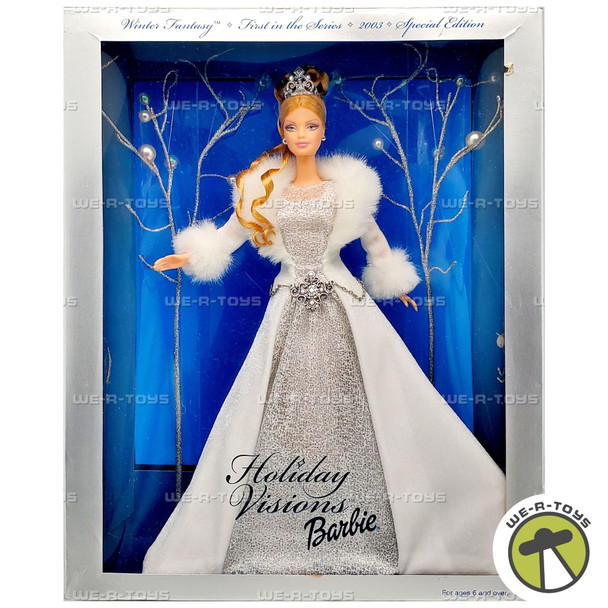 Barbie Holiday Visions Winter Fantasy Special Edition Doll 2003 Mattel B2519