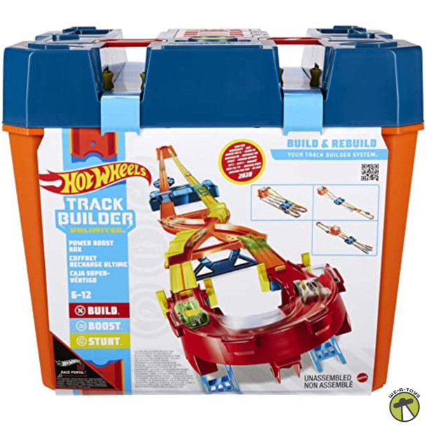 Hot Wheels Track Builder Unlimited Power Boost Box Compatible with Hot Wheels