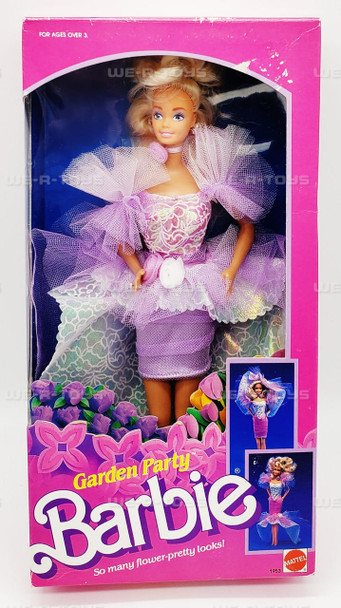 Barbie Garden Party Doll Mattel 1988 #1953 NEW