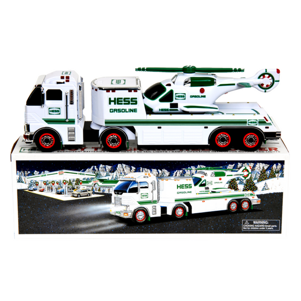 2006 Hess Toy Truck and Helicopter