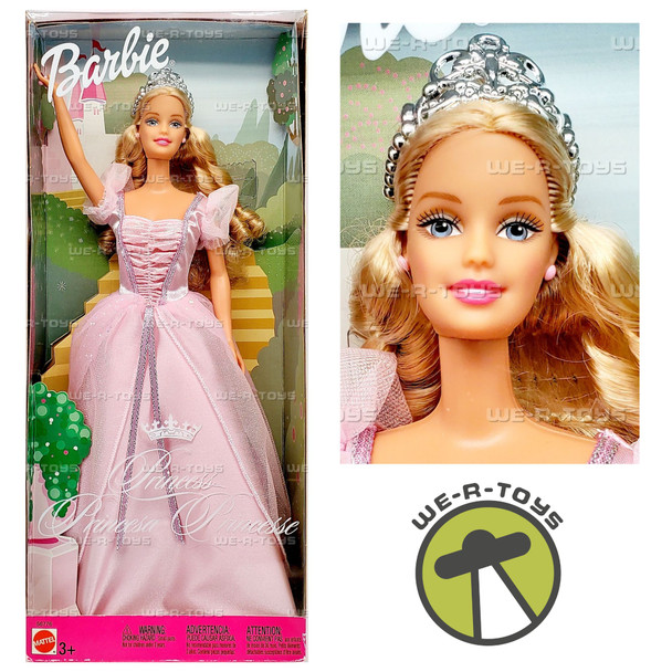 Princess Princesa Princesse Barbie Doll 2002 Mattel 56776