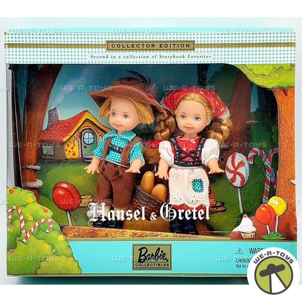 Hansel & Gretel Tommy and Kelly Barbie Doll Set 2000 Mattel 28535