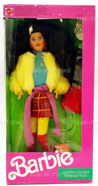 Barbie United Colors of Benetton Kira Doll 1990 Mattel #9409