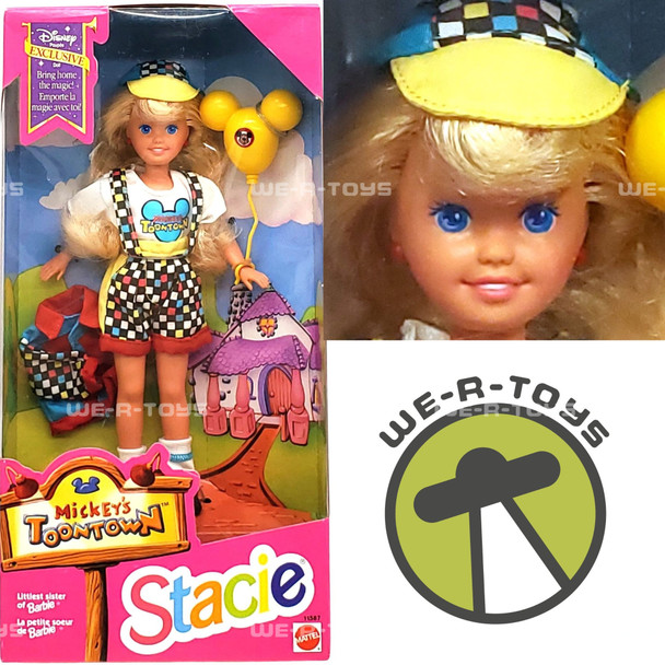 Mickey's Toontown Stacie Doll Little Sister of Barbie Euro Disney Exclusive 1993