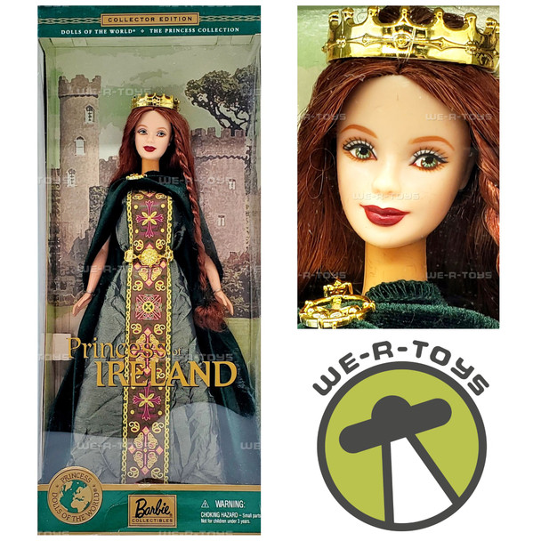 Princess of Ireland Dolls of the World Barbie Doll 2001 Mattel 53367