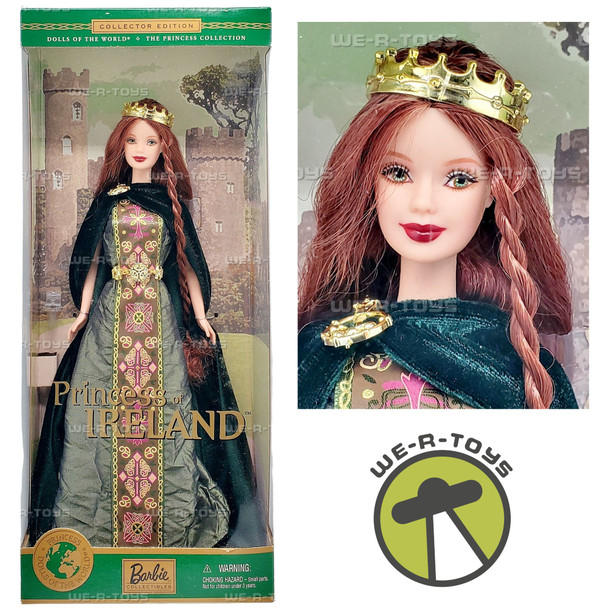 Princess of Ireland Dolls of the World Barbie Doll 2001 Mattel 53367