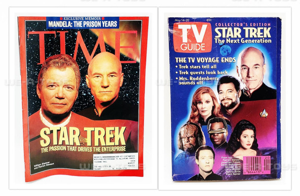 Star Trek Magazines Lot of 2 Time Magazine & TV Guide 1994 USED