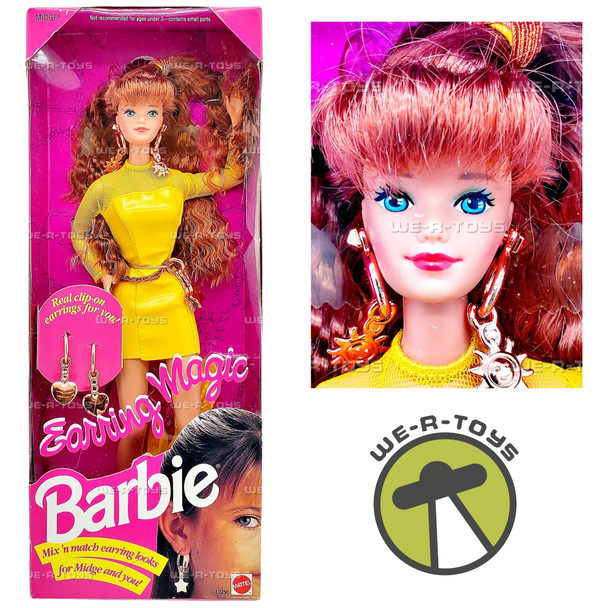 Earring Magic Midge Barbie Doll 1992 Mattel 10256
