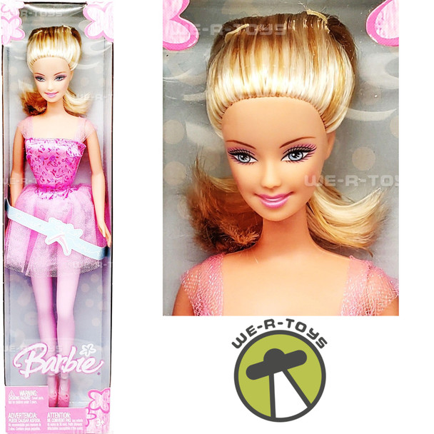 Barbie My First Ballet Lesson Doll Mattel 2004 #G8469 NEW