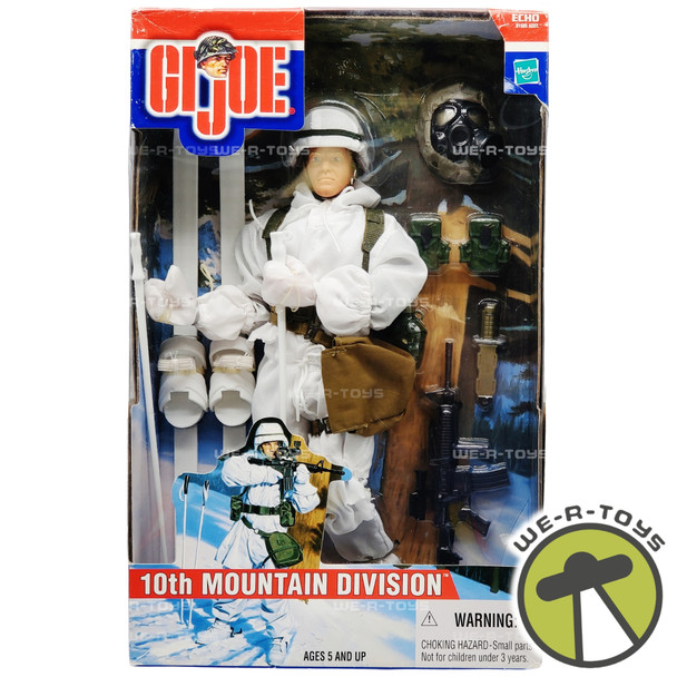 GI Joe 10th Mountain Division Action Figure Hasbro 2001 #81659 NEW