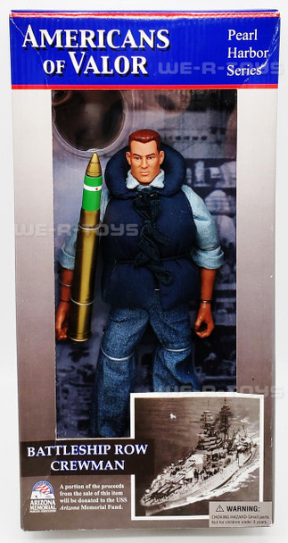 Americans of Valor Pearl Harbor Series Battleship Row Crewman Valor USA Inc NEW
