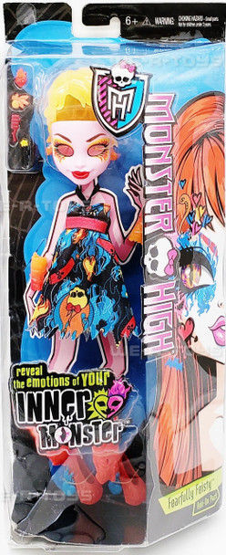 Monster High Inner Monster Add-On Pack Fearfully Feisty Mattel 2014 #BJR28 NEW