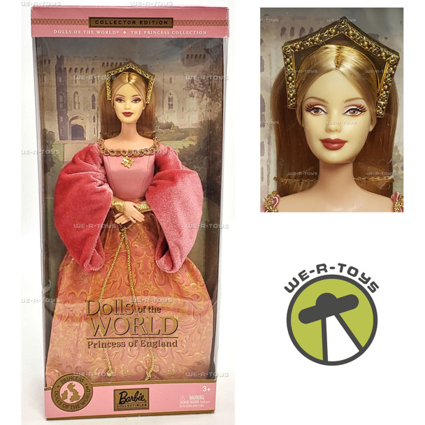 Barbie Princess of England Dolls of the World Collection 2003 Mattel #B3459 NRFB