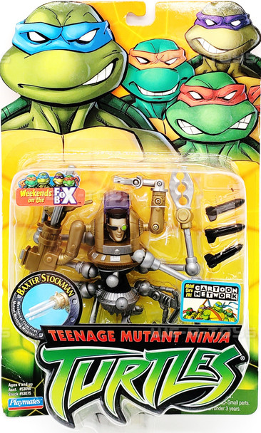 Teenage Mutant Ninja Turtles Baxter Stockman Action Figure Playmates 2004 NEW