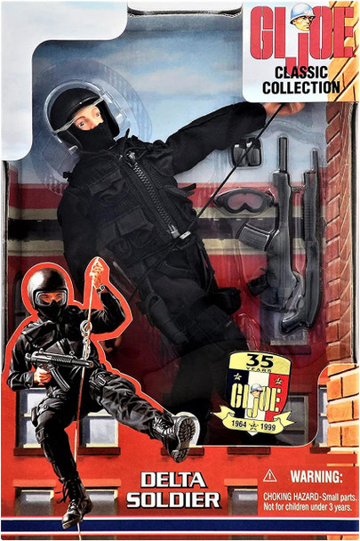 G.I. Joe GI Joe Classic Collection 35 Years Delta Soldier 12" Action Figure Hasbro 1999