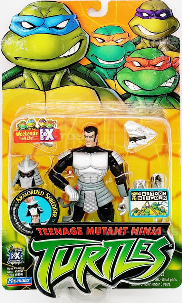 Teenage Mutant Ninja Turtles Armorized Shredder Figure Playmates 2003 #53005 NEW