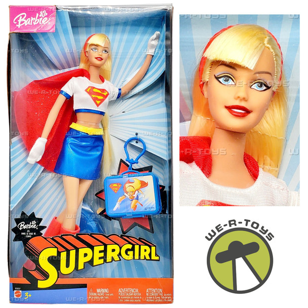 Barbie as Supergirl Doll 2003 Mattel B5837