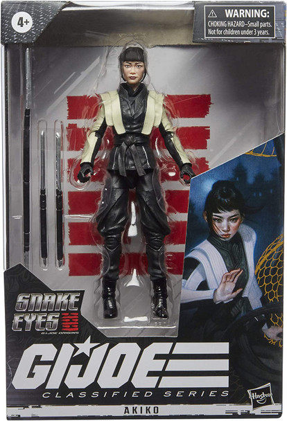 G.I. Joe Classified Series #18 Akiko 6" Action Figure Hasbro F0112
