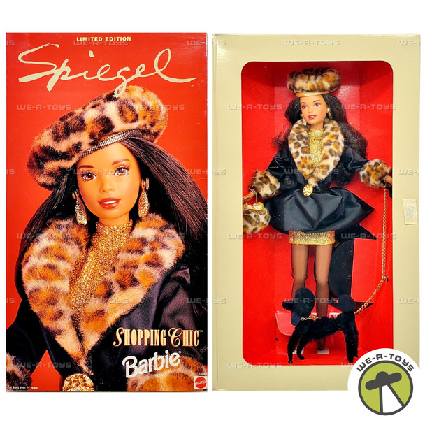 Shopping Chic Barbie Doll African American Spiegel Exclusive 1995 Mattel 15801