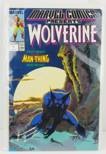 Marvel Comics Presents Wolverine Comic Book #8 December 1988