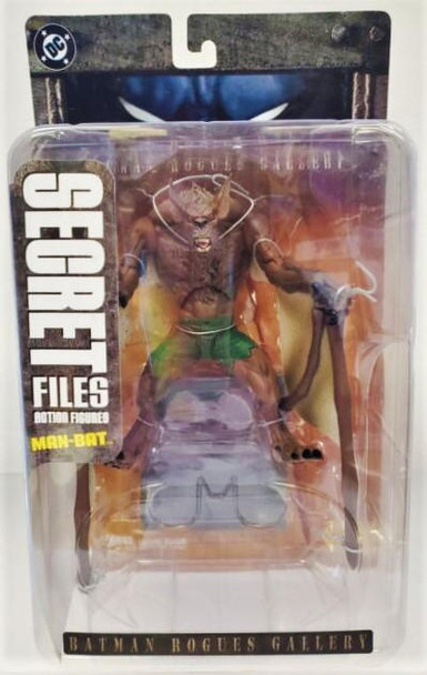DC Direct Batman Rogues Gallery Secret Files Man-Bat Action Figure