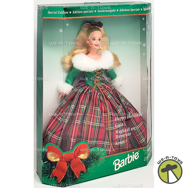 Happy Holidays Gala Special Edition Barbie Doll 1995 Mattel 15816