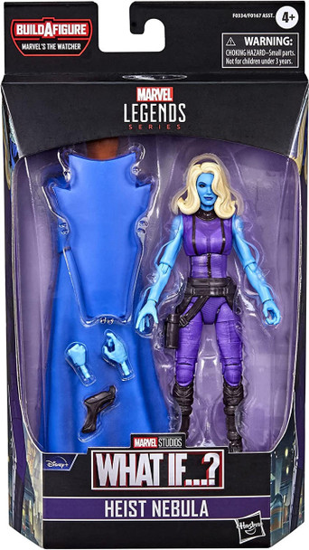 Marvel Legends What If...? Heist Nebula 6" Action Figure & BAF Piece 2021 Hasbro