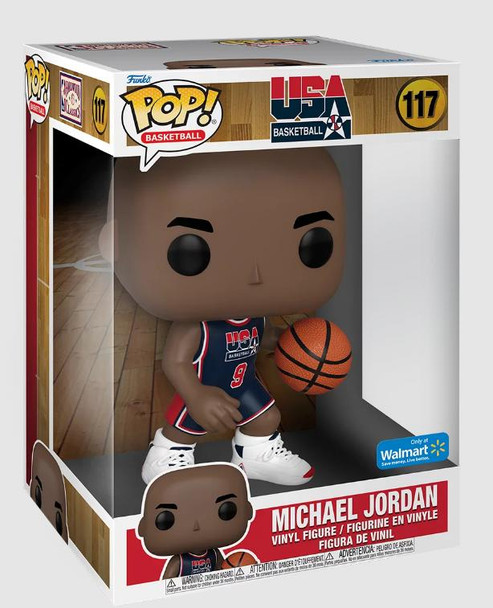 NBA Funko NBA #117 Michael Jordan 1992 Team USA 10" Supersized Vinyl Pop Figure