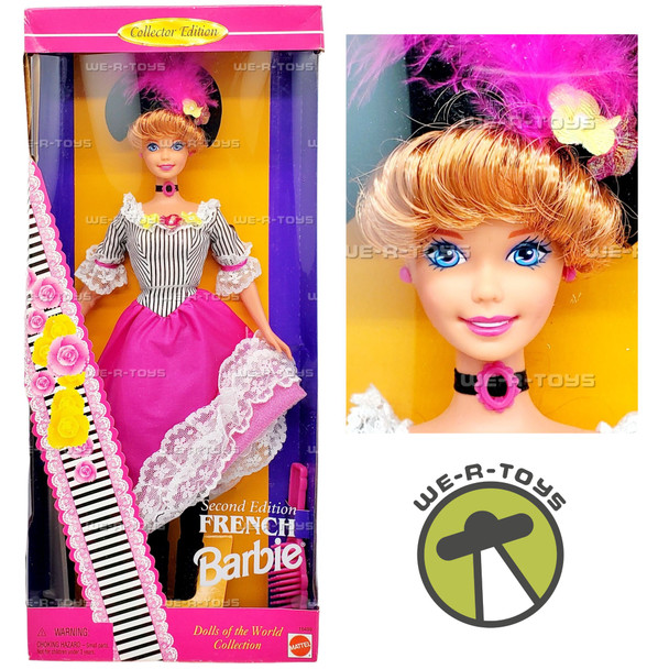 French Barbie Dolls of the World Collector Doll 1996 Mattel 16499