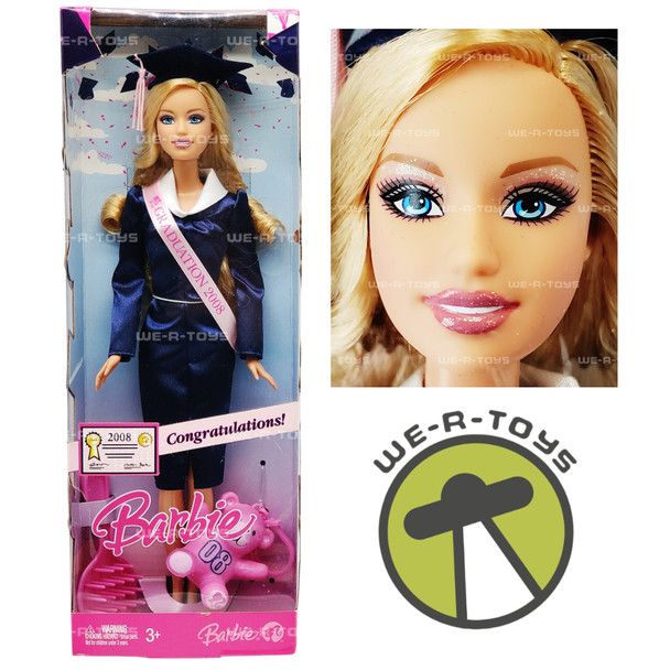 Barbie 2008 Graduation Doll Mattel No. M3482 NEW