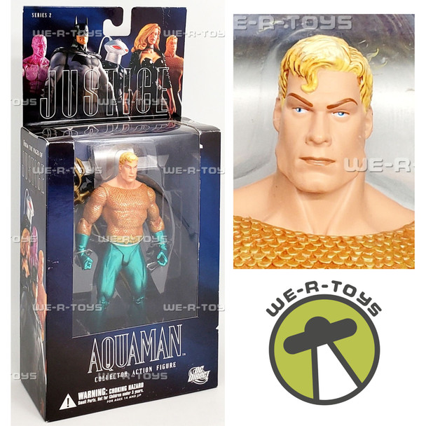 DC Direct Alex Ross Justice League Series 2 Aquaman Collector Action Figure