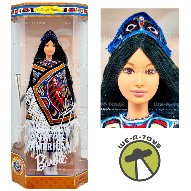 Northwest Coast Native American Dolls of the World Barbie 1999 Mattel 24671