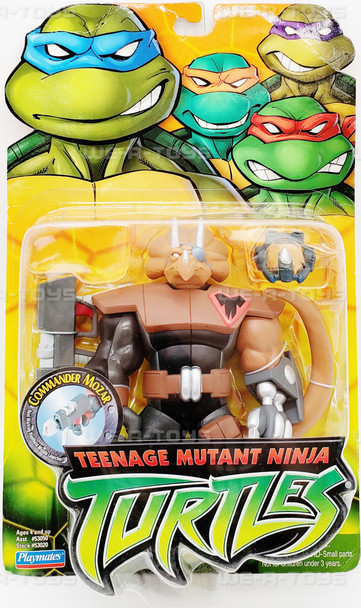 Teenage Mutant Ninja Turtles Commander Mozar Figure Playmates 2004 #53020 NEW