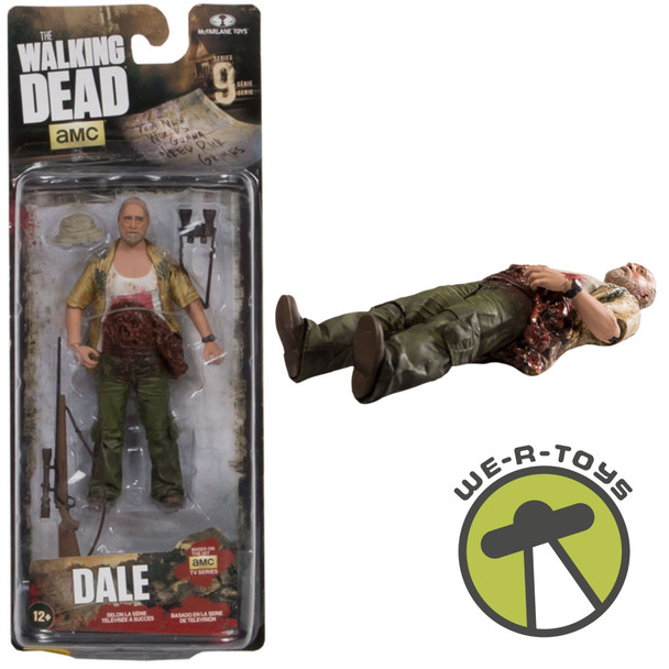 AMC The Walking Dead Series 9 Dale Horvath Action Figure 2016 McFarlane Toys