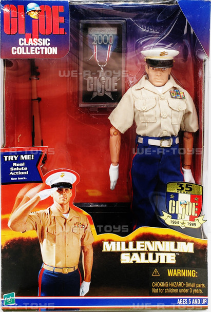 GI Joe Classic Collection Millennium Salute Figure Hasbro 1999 #81533 NEW