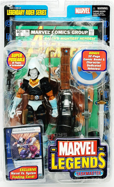 Marvel Legends Task Master Figure Legendary Rider Series Toy Biz 2005 #71160 NEW