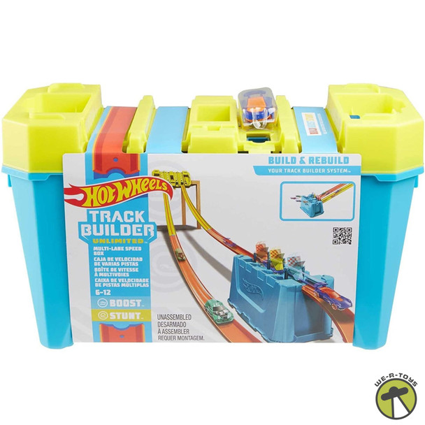 Hot Wheels Track Builder Gravity Speed Box with Launch Gate