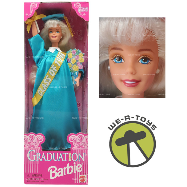 Graduation Barbie Doll Class of 1998 Special Edition Mattel No. 17830 NEW
