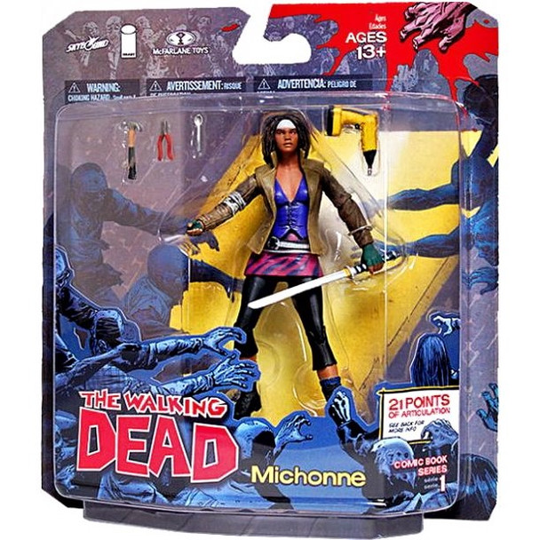 Image Comics The Walking Dead Series 1 Michonne Action Figure McFarlane Toys
