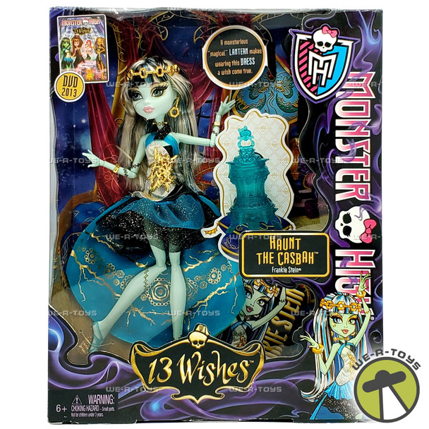 Frankie Stein Haunt The Casbah 13 Wishes Monster High Doll 2012 Mattel Y7704