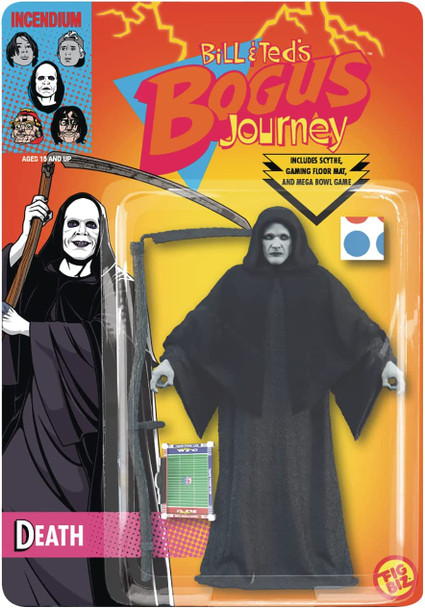 Bill & Ted's Bogus Journey Death Grim Reaper 6" Glow in the Dark Action Figure