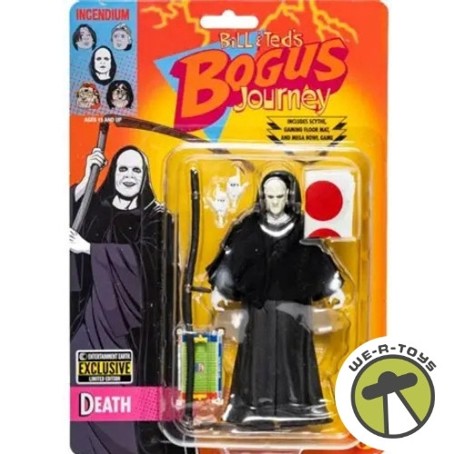 Bill & Ted's Bogus Journey Death Grim Reaper 6" Glow in the Dark Action Figure