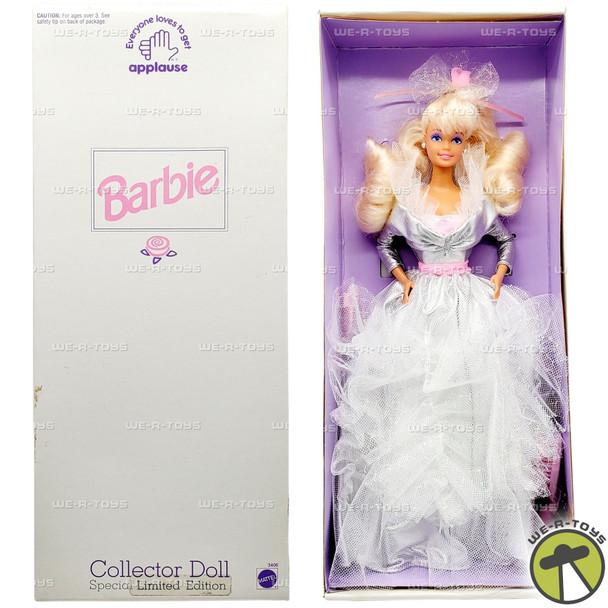 Applause Barbie Collector Doll Special Limited Edition 1991 Mattel 3406