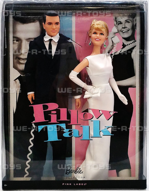 Pillow Talk Doris Day & Rock Hudson Pink Label Doll Gift Set 2011 Mattel #V7160